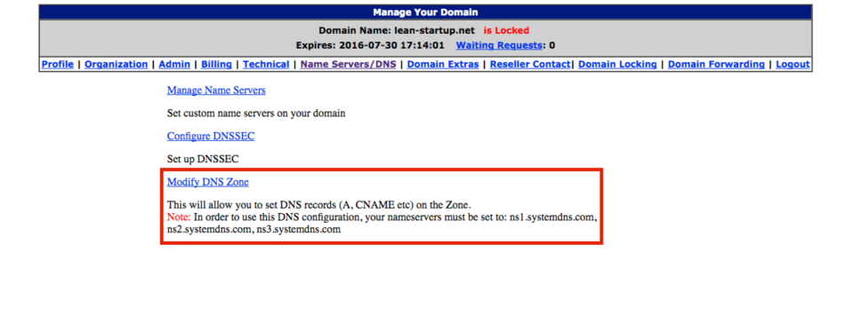 dns-zone