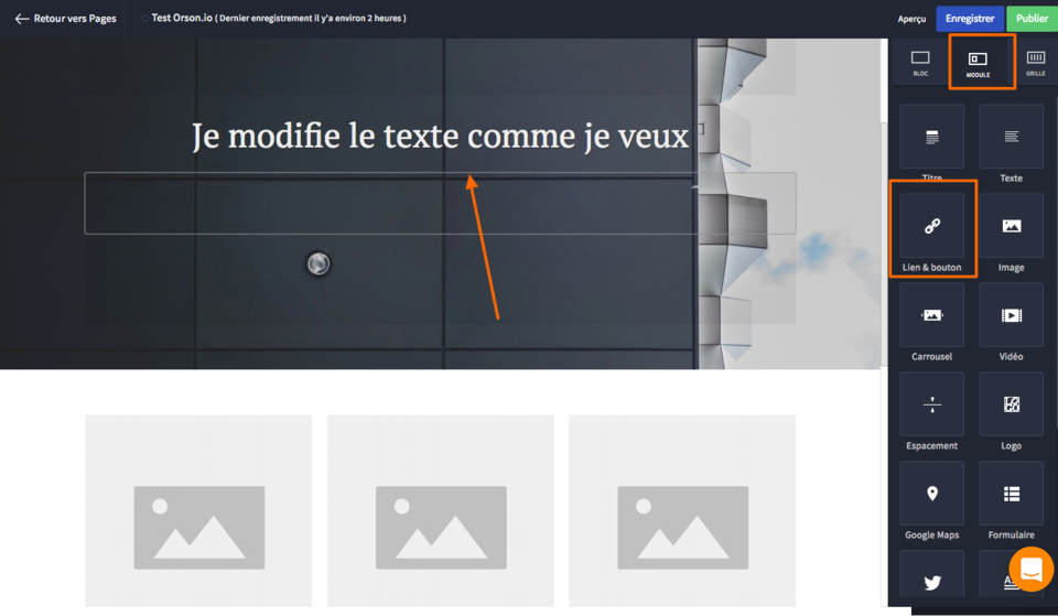 Mettre en place un lien sur un site web