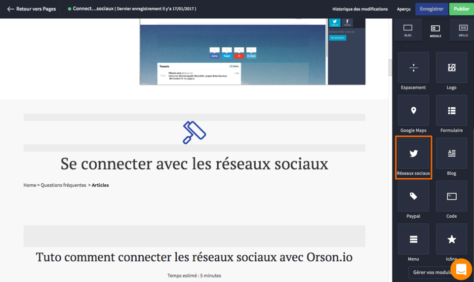 Bien utiliser les réseaux sociaux sur un site web