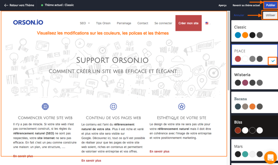 créer un design professionnel simplement sur un site internet