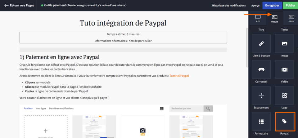 Comment faire pour mettre en place le paiement sur mon site web