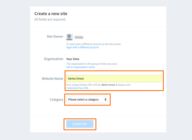 paramétrer disqus