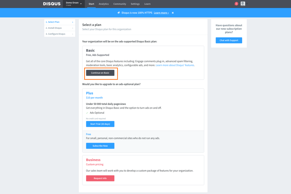 utiliser Disqus gratuitement