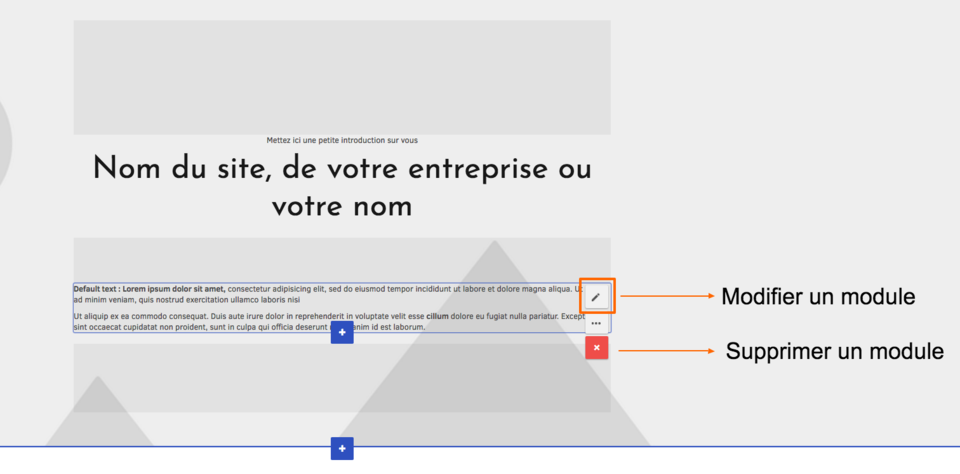 Personnaliser le contenu de ma page web